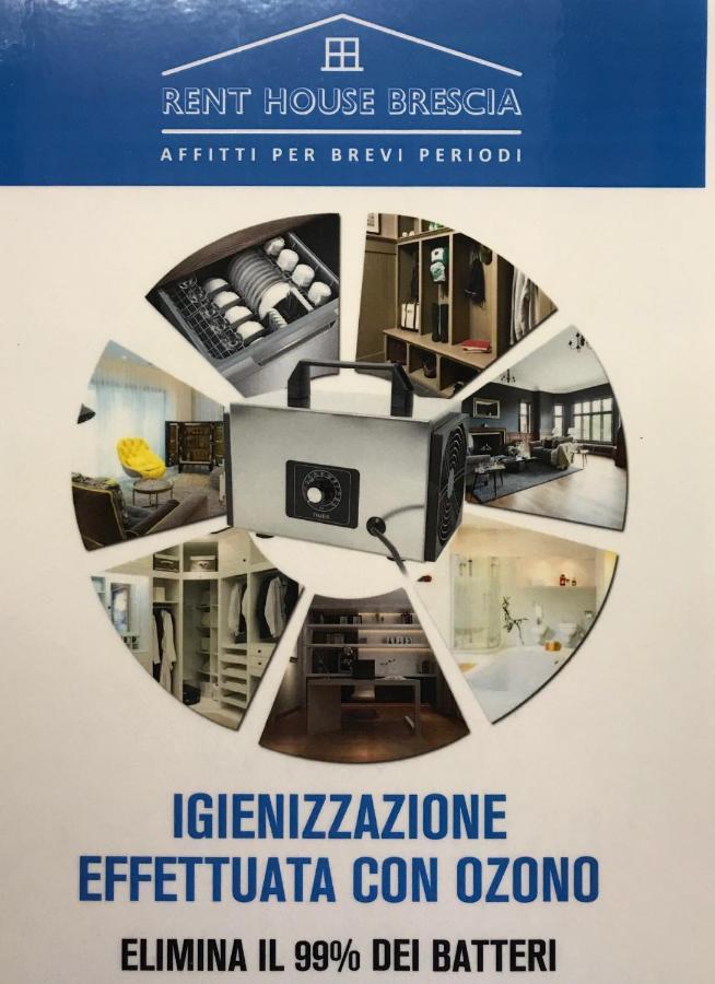 Apartamento Grazioso Bilocale Metro/Centro Brescia Exterior foto